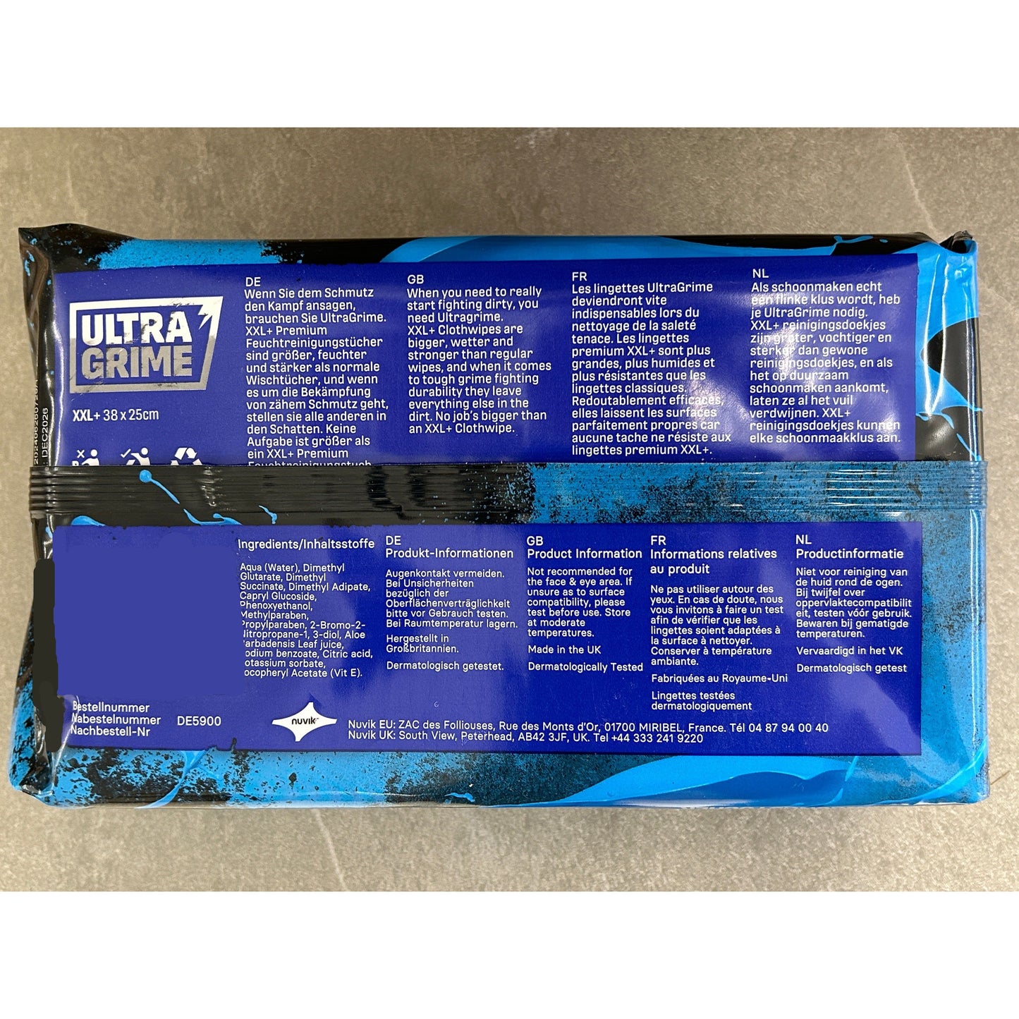 Profi Reinigungstücher Uniwipe 100er-Pack 38x25cm