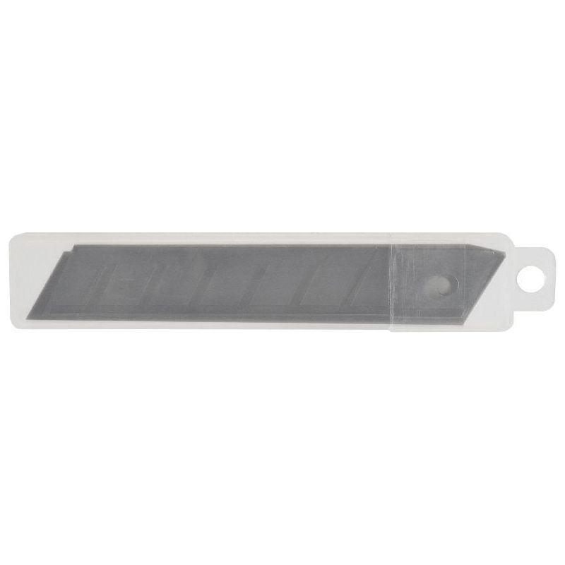 Ersatzklingen 100 x 18 mm für Cuttermesser Impex, 10 Klingenstreifen pro Packung, langlebig und scharf für präzises Schneiden.
