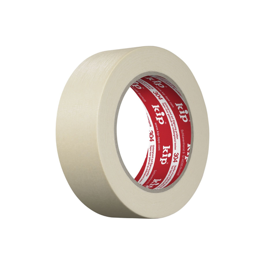 Kip Feinkrepp Standard Qualität 304-36  natur, 36 mm x 50 m/Ro.